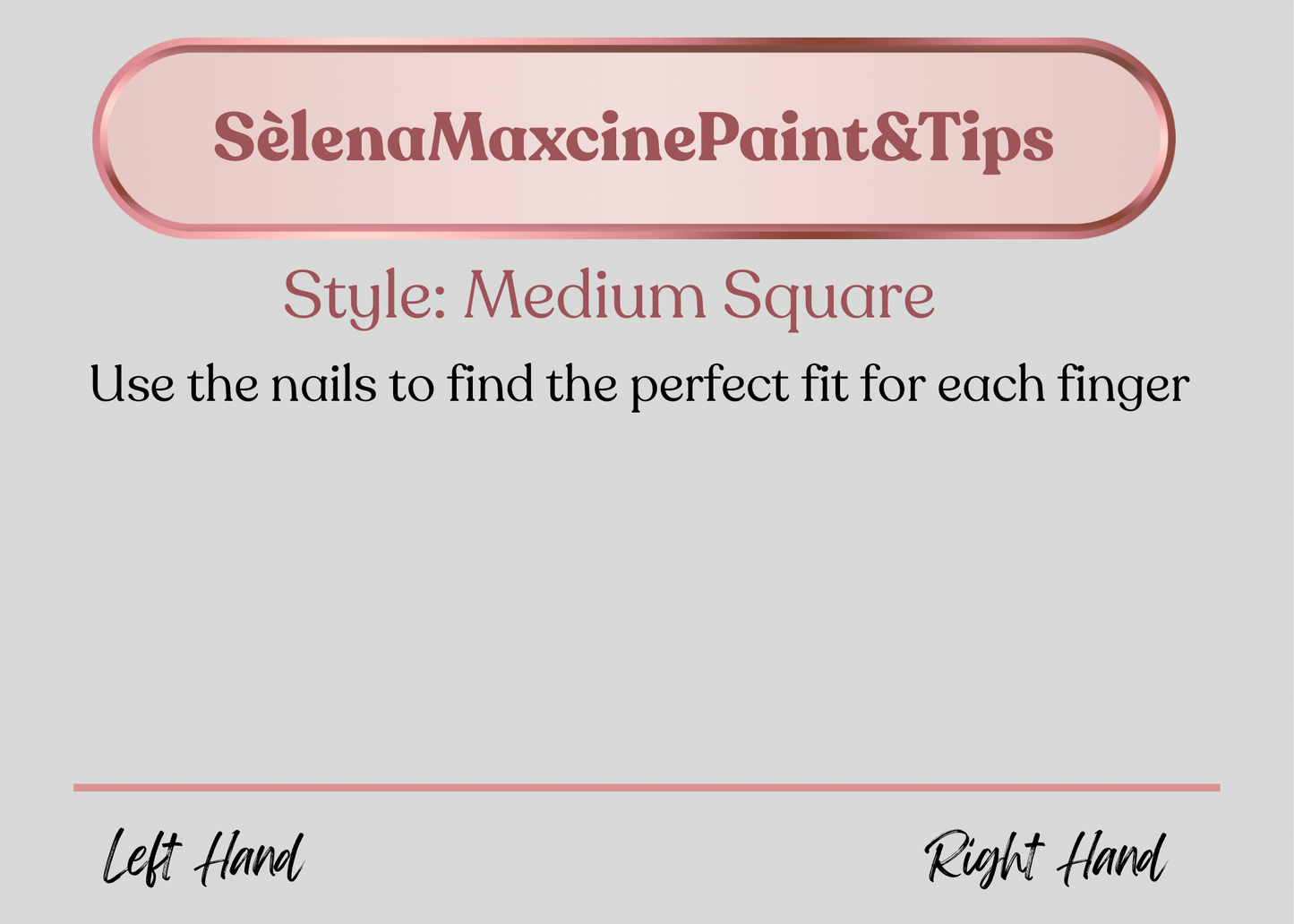 Nail Sizing & Style Kit
